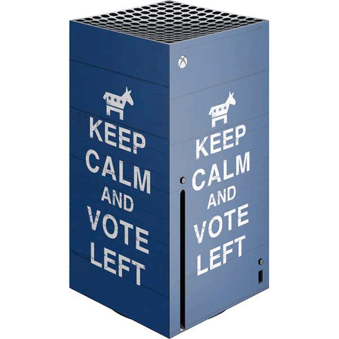 Keep Calm And Vote Left Xbox Series X Skins